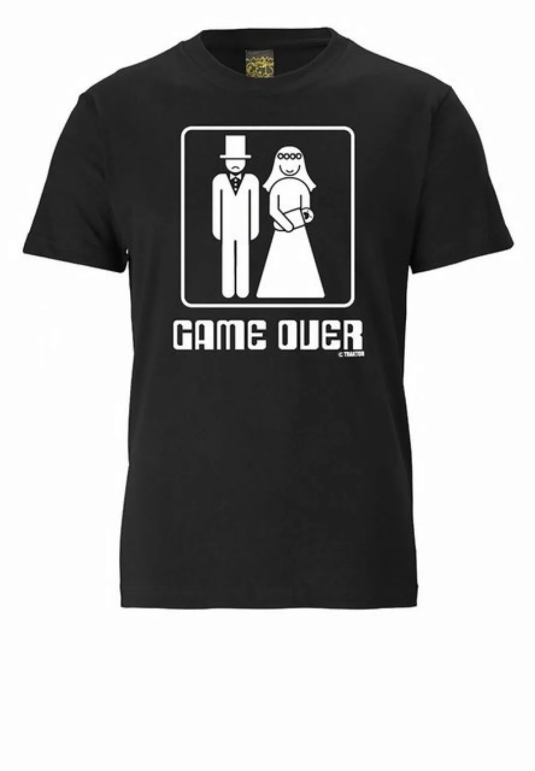 LOGOSHIRT T-Shirt "Game Over", mit lustigem Print günstig online kaufen