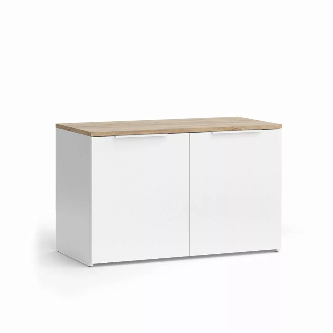 Vicco Highboard Wido, Weiß/Sonoma, 40 x günstig online kaufen