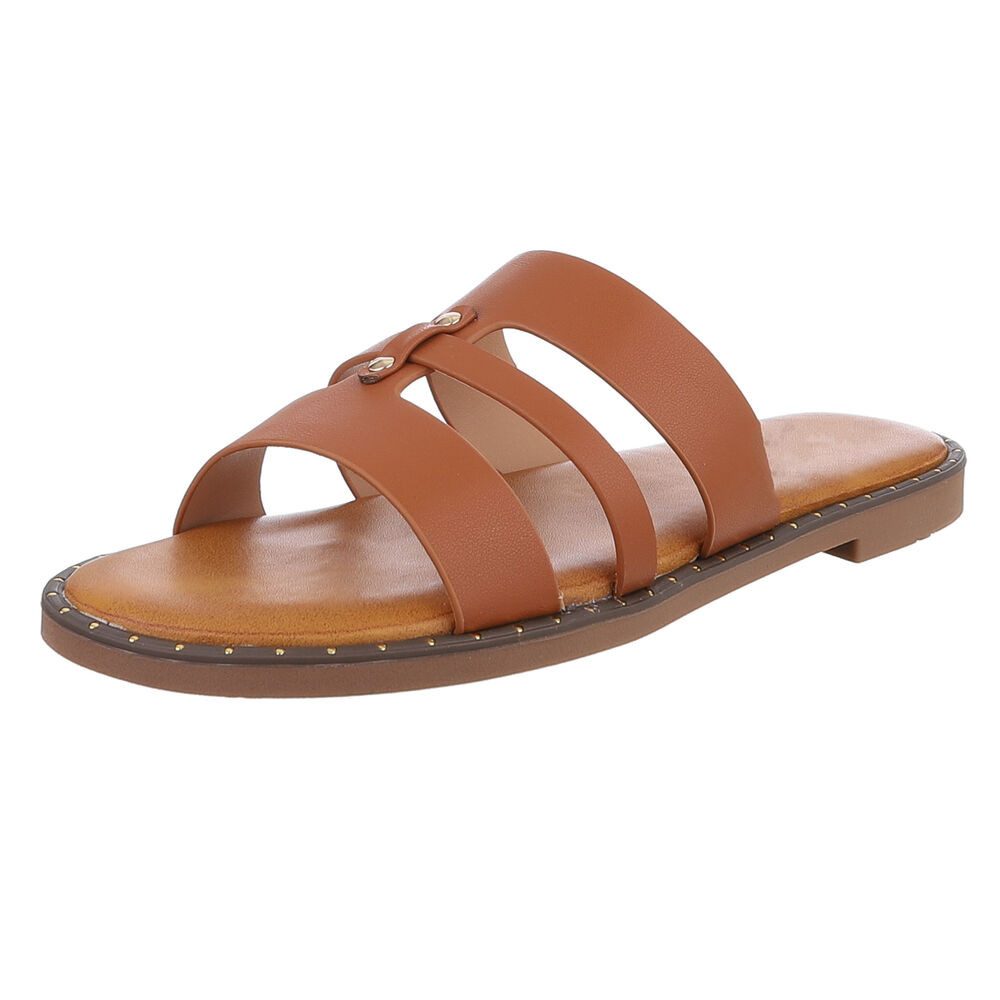 Ital-Design Elegante Damen-Sandalen aus veganem Material, günstig online kaufen