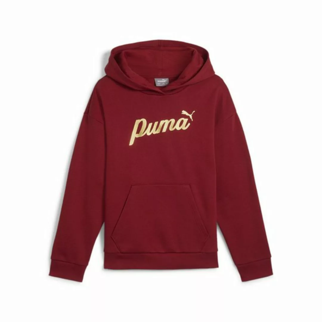 PUMA Kapuzensweatshirt ESS+ SCRIPT METALLIC HOODIE FL G günstig online kaufen