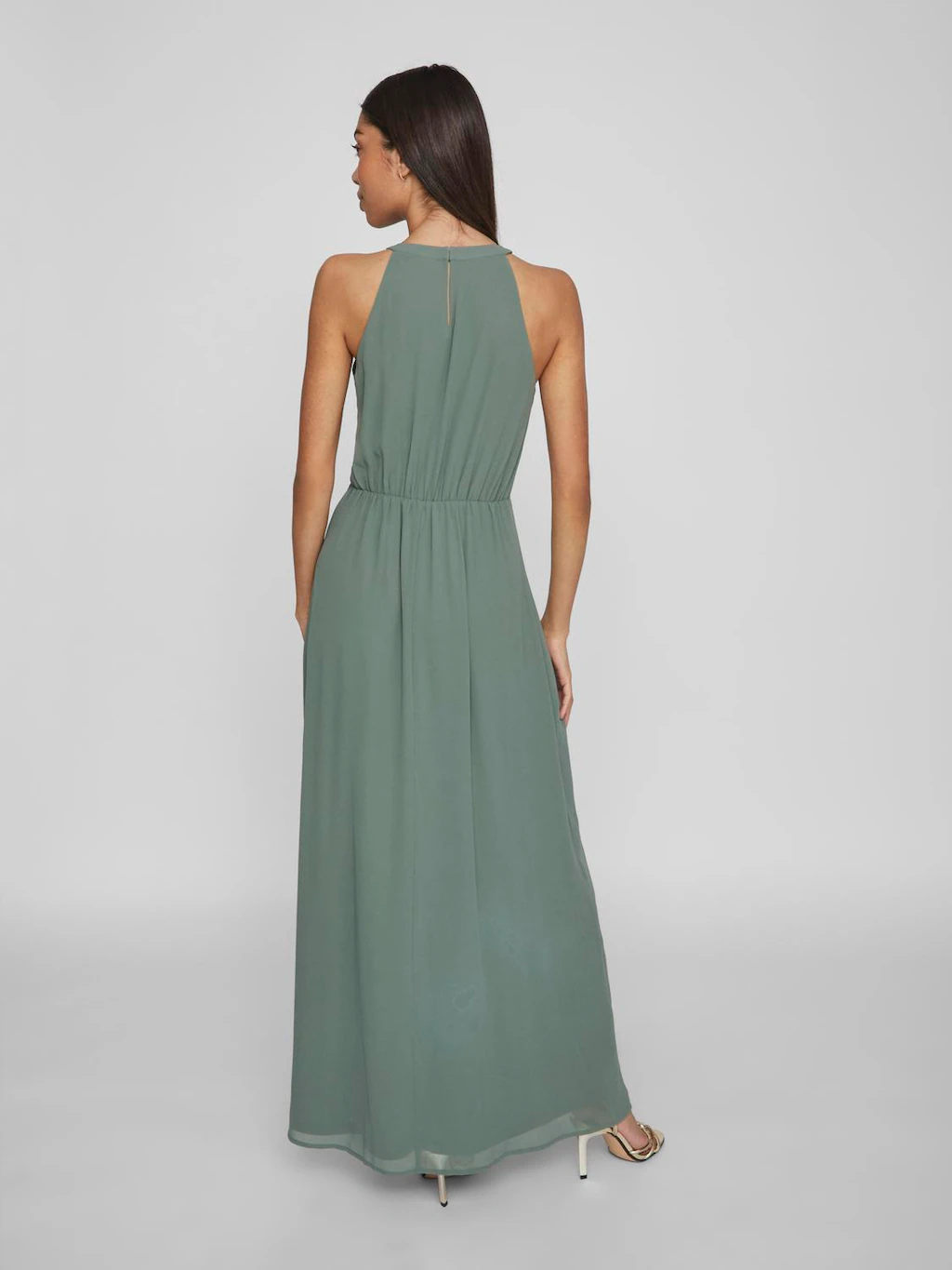 Vila Maxikleid "VIMILINA HALTERNECK MAXI DRESS - NOOS", Sommerkleid günstig online kaufen