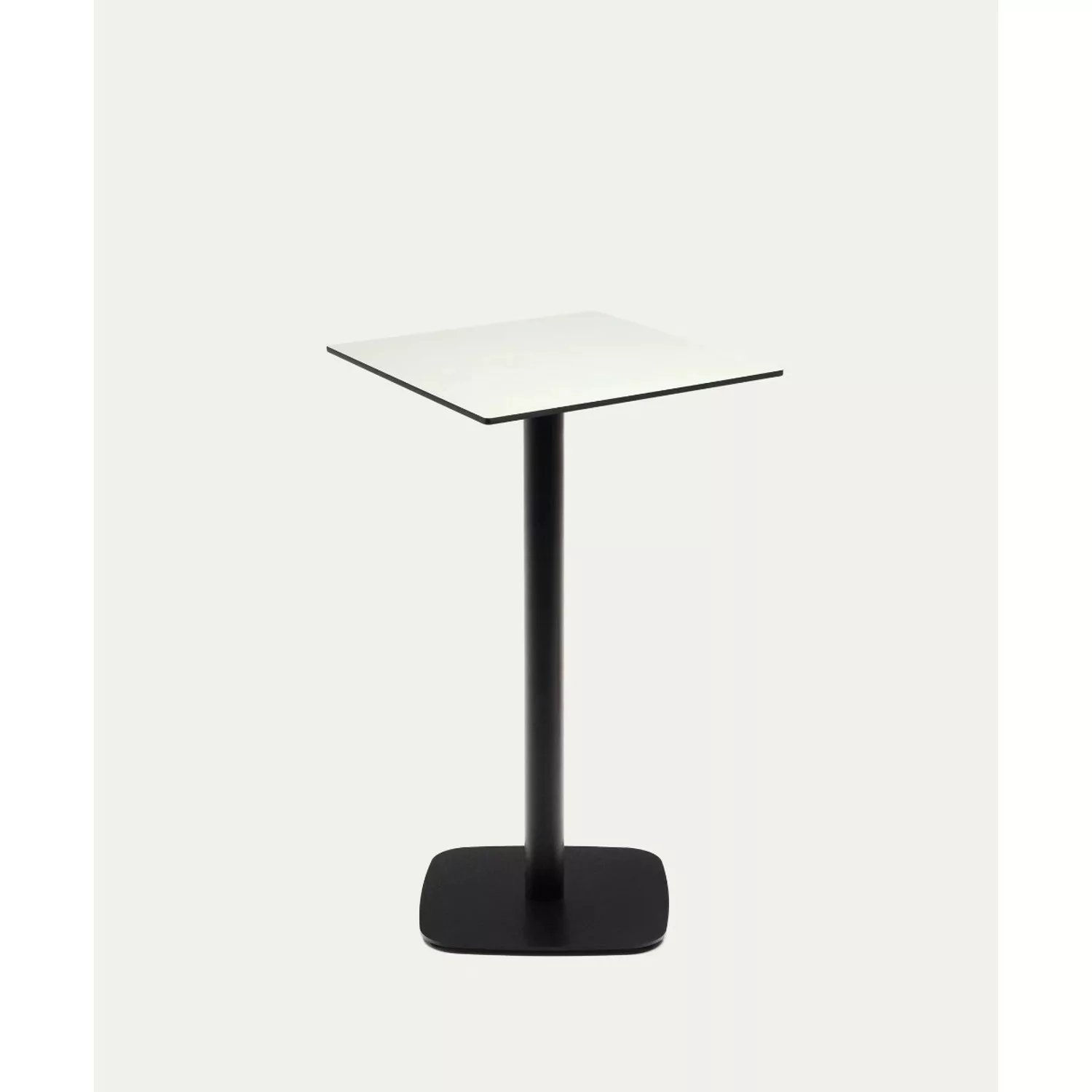 Natur24 Outdoor- Tisch Dina 60 x 97 x 60 cm Stahl, Phenolplatte schwarz, we günstig online kaufen