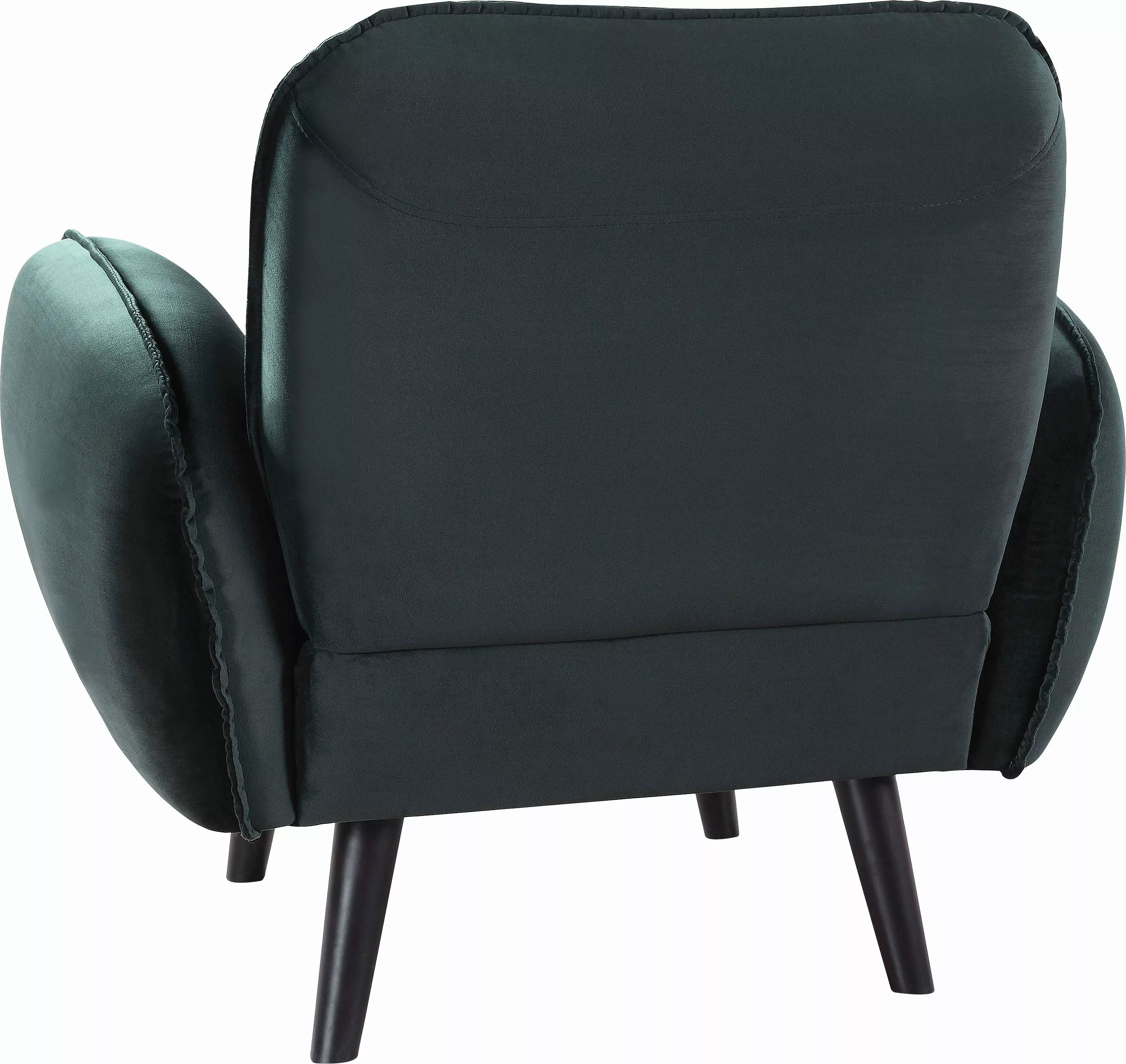 ATLANTIC home collection Sessel "Ben", mit Wellenunterfederung, Massivholzf günstig online kaufen