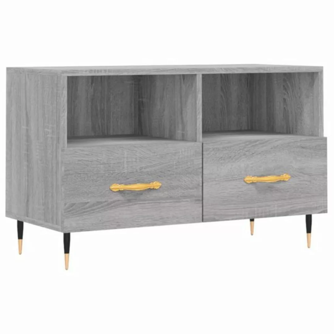 vidaXL TV-Schrank TV-Schrank Grau Sonoma 80x36x50 cm Spanplatte günstig online kaufen