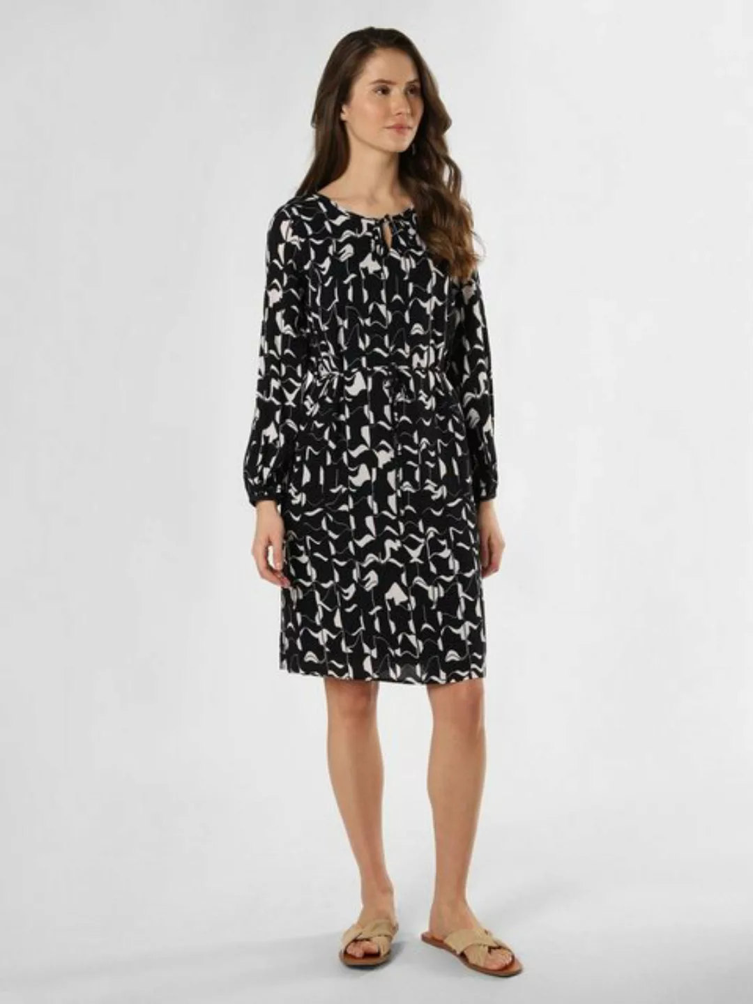 comma casual identity Minikleid Kleid mit Bindeband günstig online kaufen