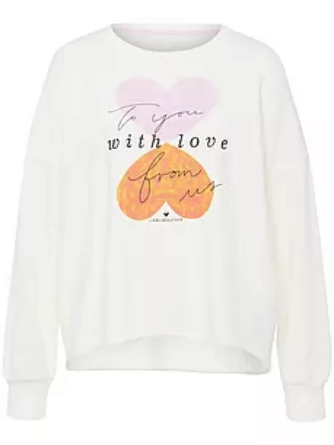 Sweatshirt LIEBLINGSSTÜCK weiss günstig online kaufen