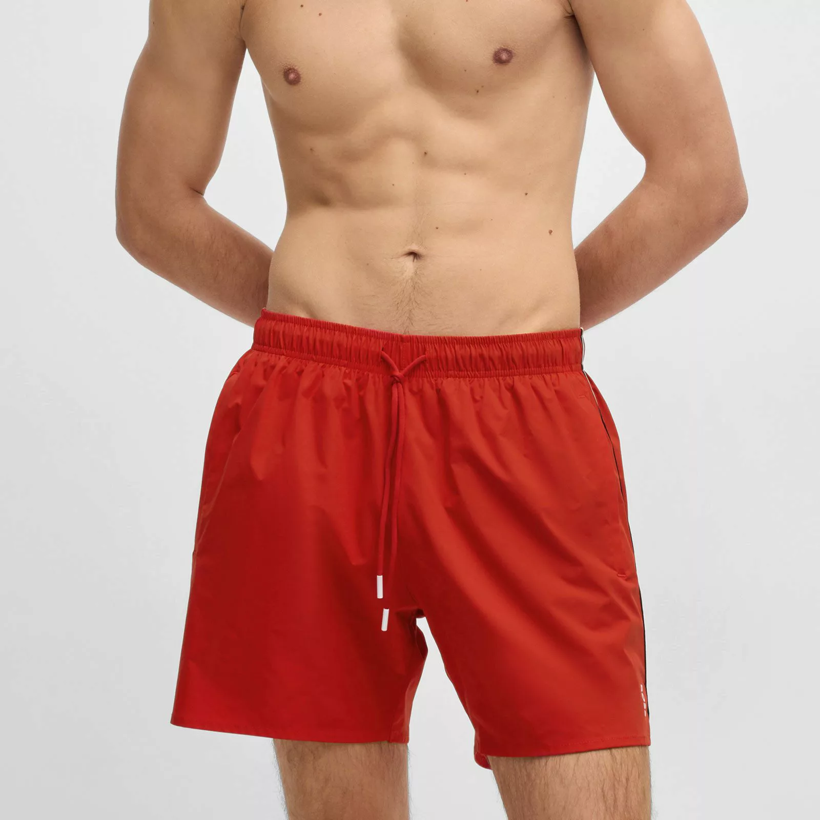 BOSS Badeshorts Iconic mit Zierstreifen in günstig online kaufen