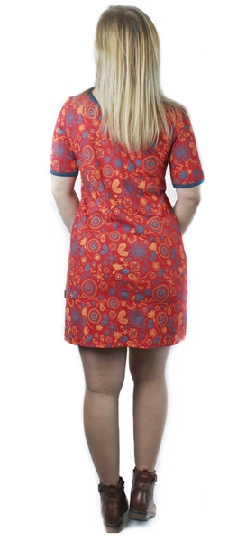 Fairtrade Damen Kurzarmkleid Aus Bio-baumwolle Emilia günstig online kaufen