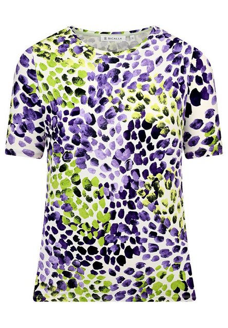 BICALLA T-Shirt Shirt Leo Dots - 05/Leinenme-blue (1-tlg) günstig online kaufen