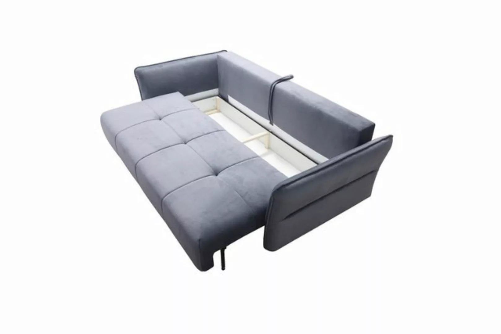 Fun Möbel 3-Sitzer Sofa Designersofa SADIE 3-Sitzer mit Schlaffunktion in S günstig online kaufen