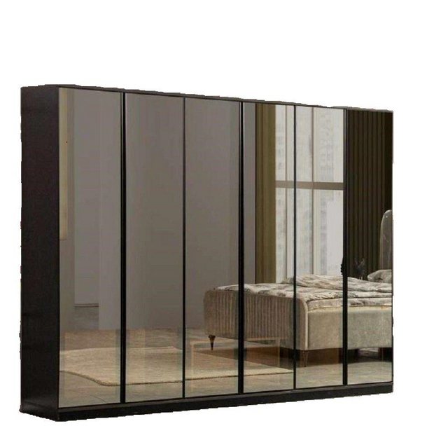 JVmoebel Kleiderschrank Schlafzimmer Kleiderschrank Glas Luxus Modernes Des günstig online kaufen