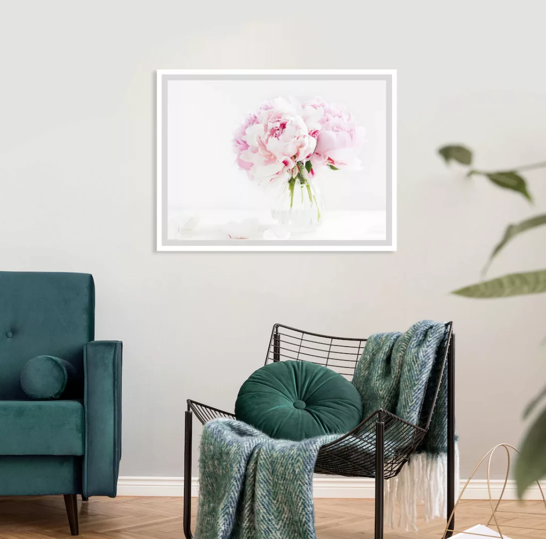 queence Bild "Carina", Blumen, gerahmt, Rosen günstig online kaufen