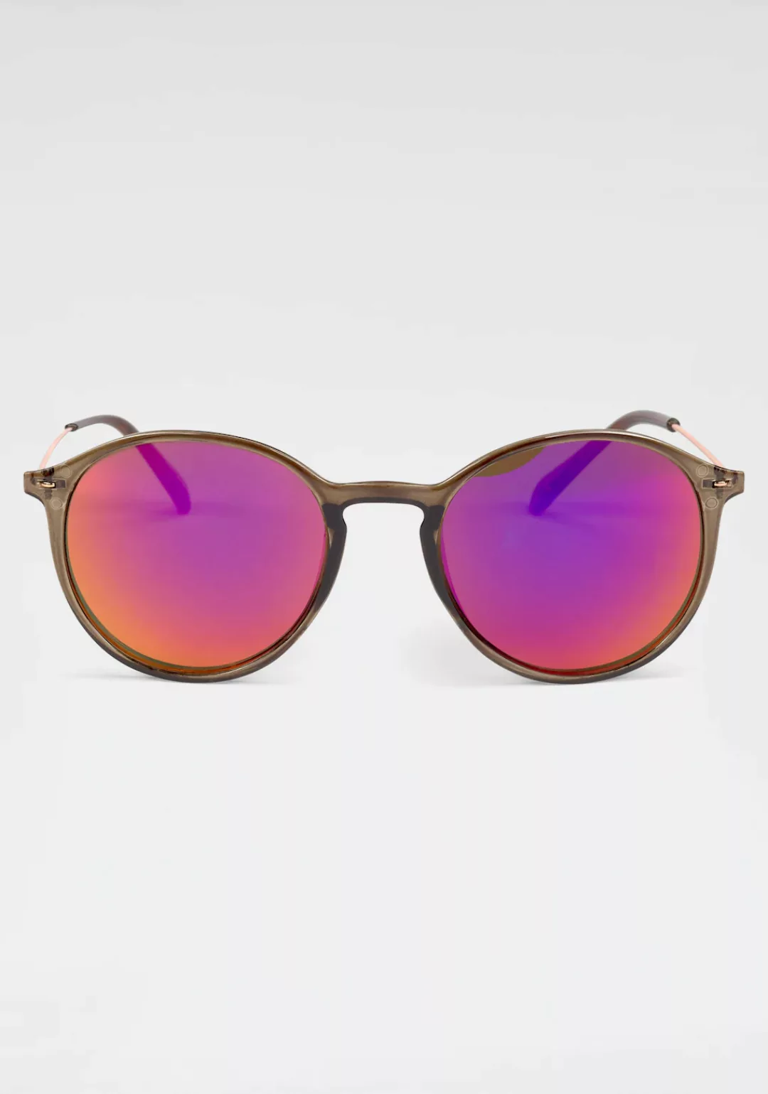 catwalk Eyewear Sonnenbrille, Filigrane Damen-Sonnenbrille mit Metallbügeln günstig online kaufen