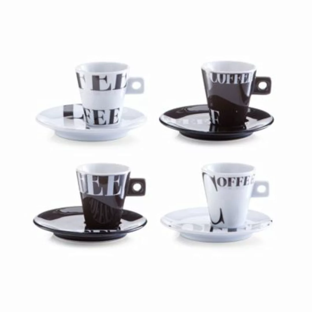 Neuetischkultur Espresso-Set 8-teilig weiß günstig online kaufen