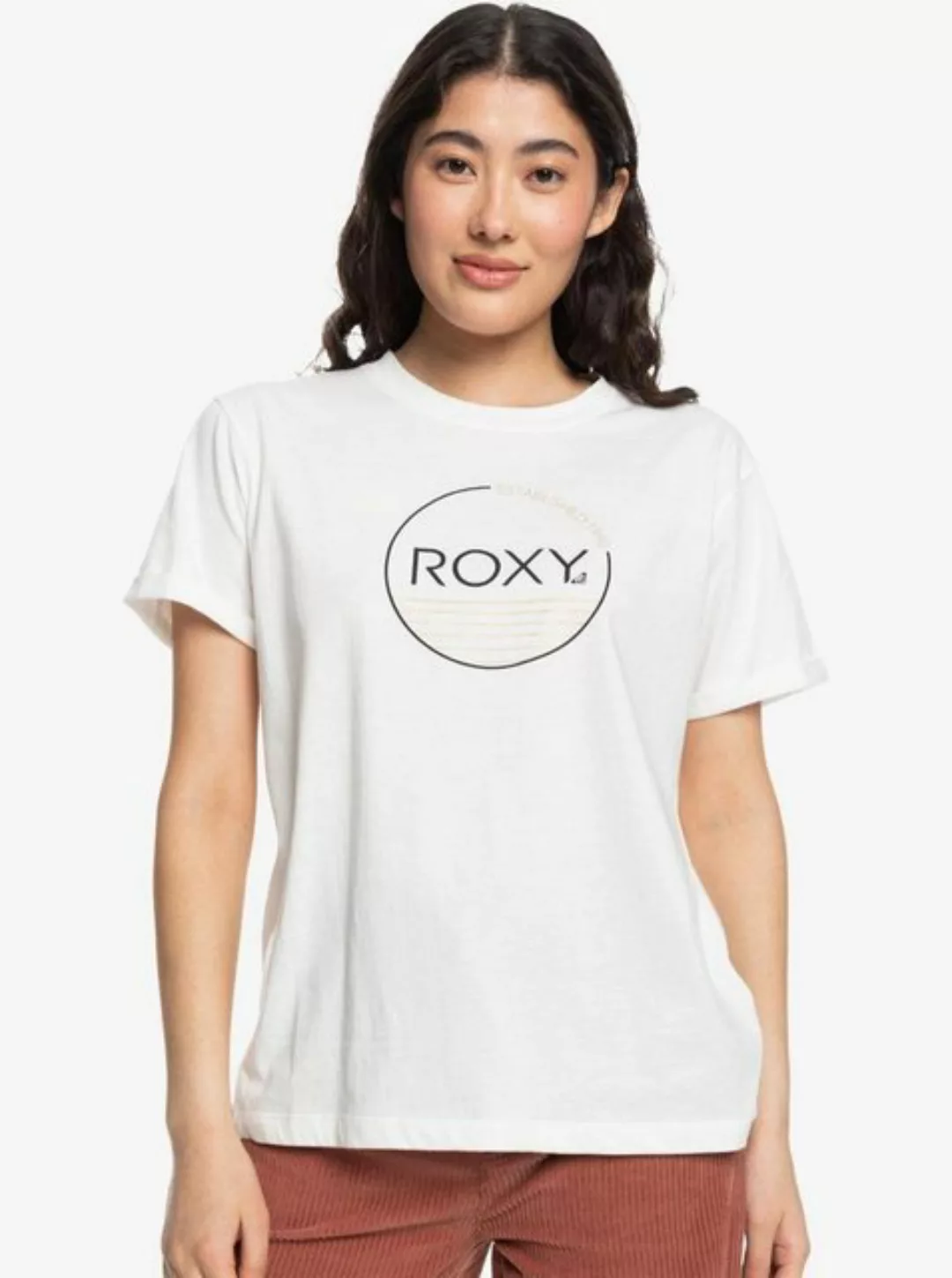 Roxy Print-Shirt Noon Ocean - T-Shirt mit Loose Fit für Frauen günstig online kaufen