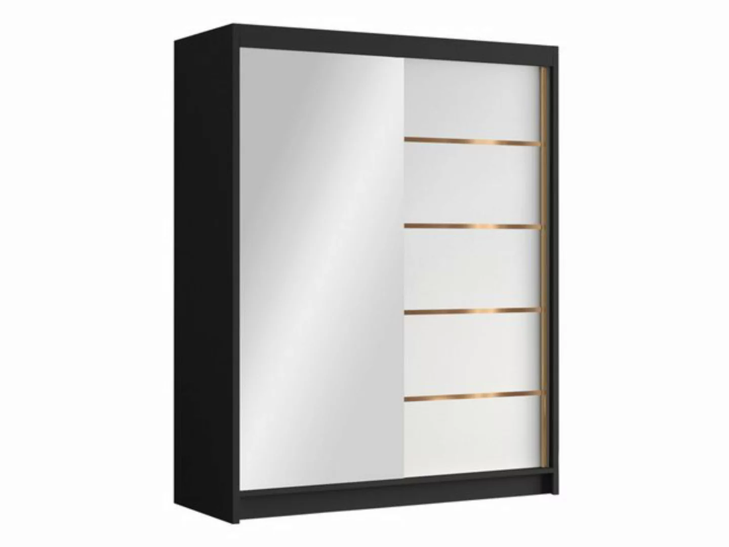 MIRJAN24 Kleiderschrank Flavio III (mit zwei Schwebetüren) 150x58x200 cm, F günstig online kaufen