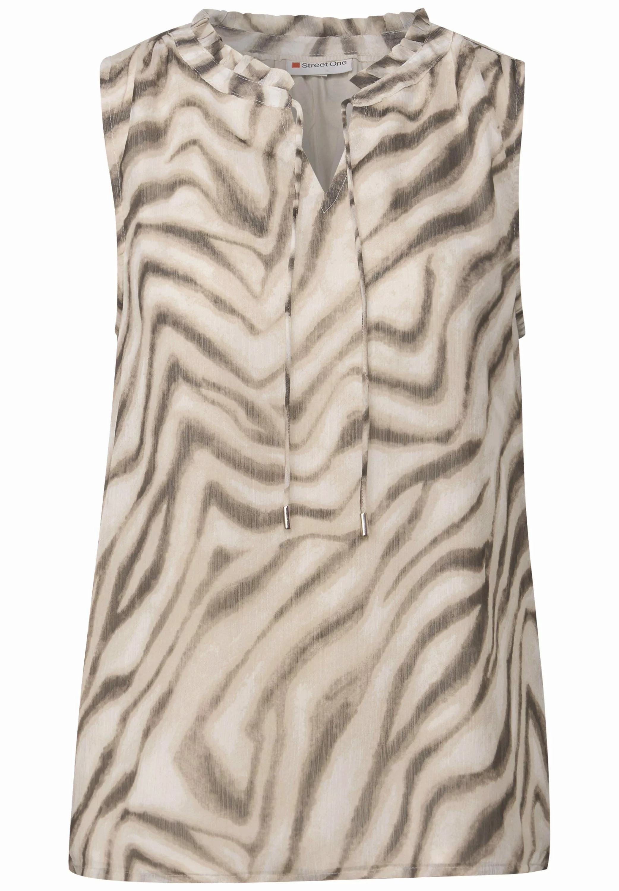 STREET ONE Blusentop Chiffon Blusentop mit günstig online kaufen