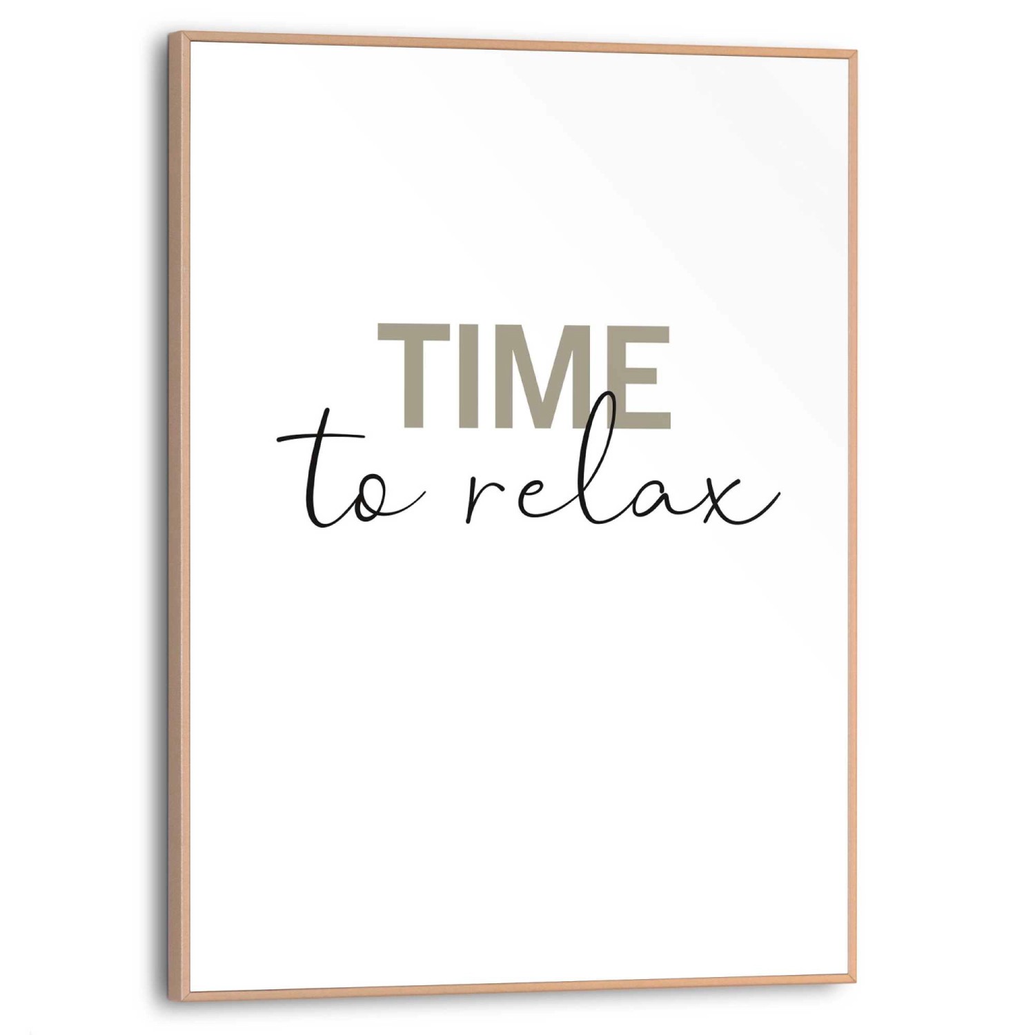 Reinders Poster "Time to relax" günstig online kaufen