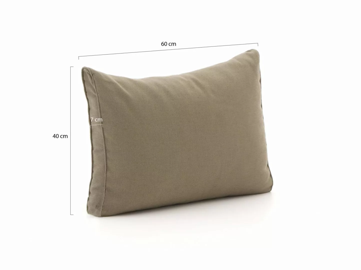 Madison Loungekissen Luxus Rücken 60x40 cm günstig online kaufen