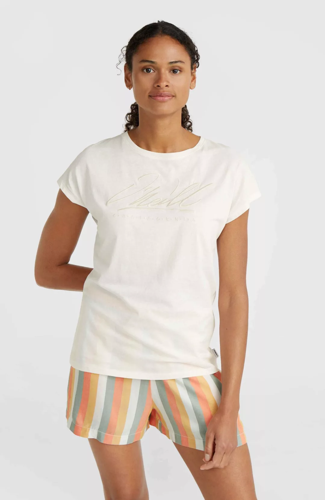 O'Neill Kurzarmshirt Oneill W Essentials Signature T-shirt Damen günstig online kaufen