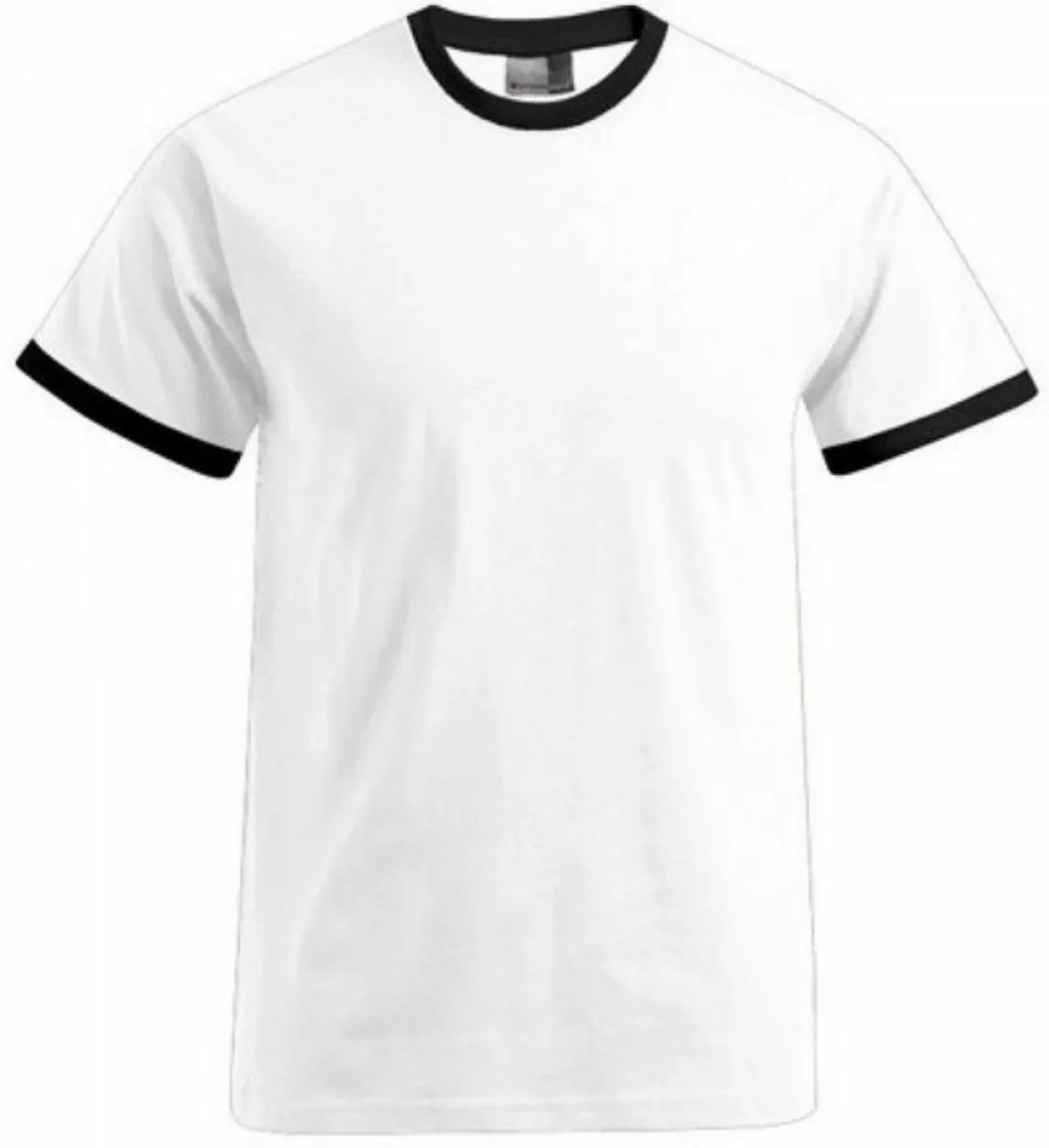 Promodoro Rundhalsshirt Men´s Contrast Herren T-Shirt günstig online kaufen