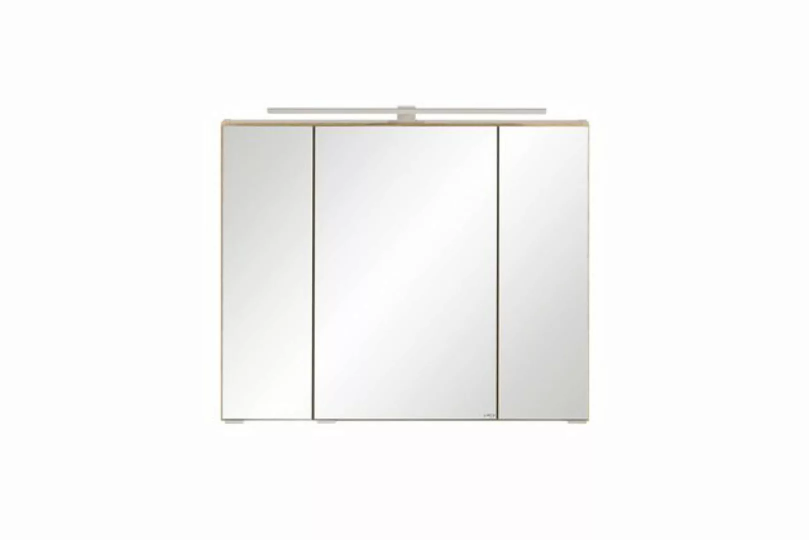 HELD MÖBEL Spiegelschrank in Wotaneiche - 80x64x20cm (BxHxT) günstig online kaufen