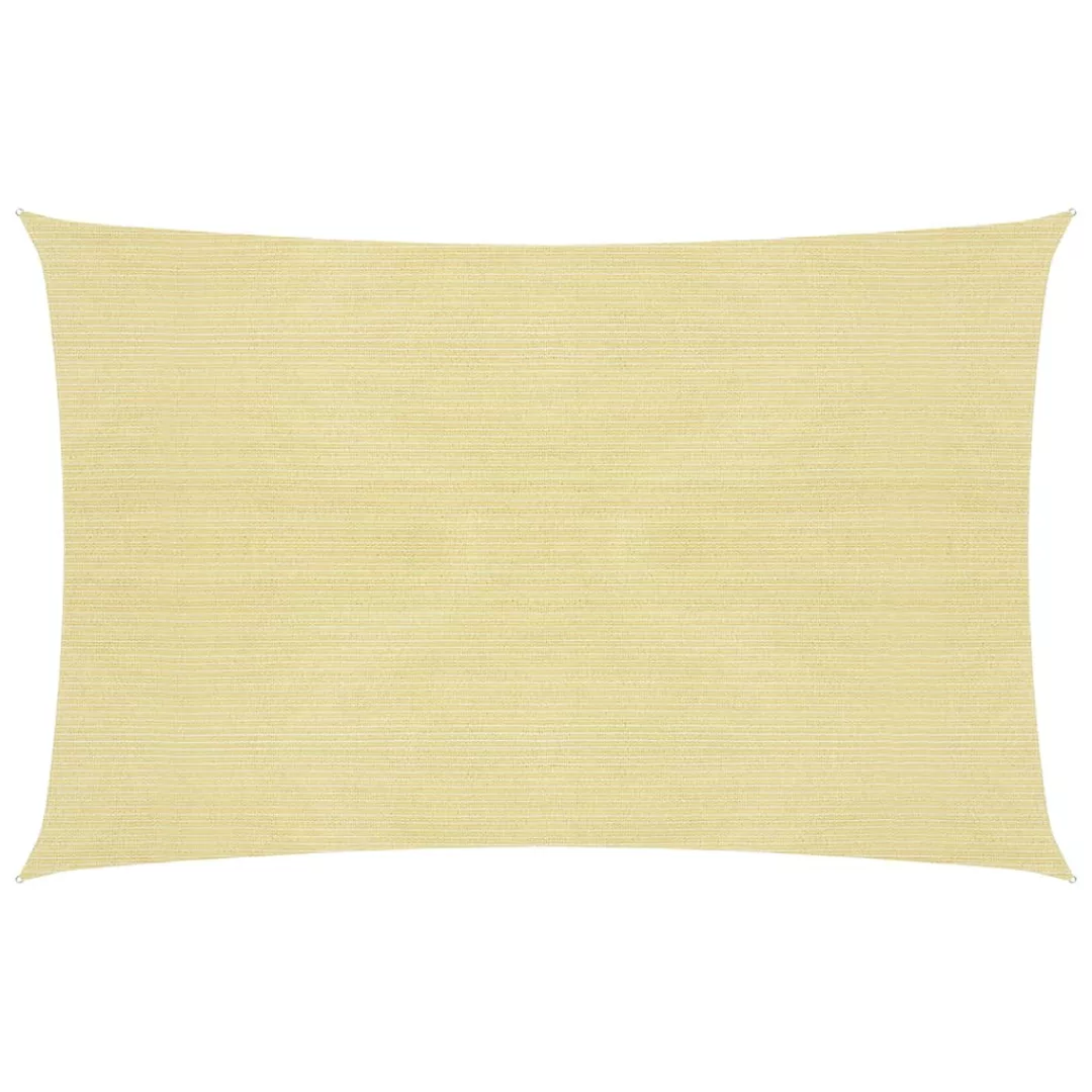 Vidaxl Sonnensegel 160 G/m² Beige 2,5x3,5 M Hdpe günstig online kaufen