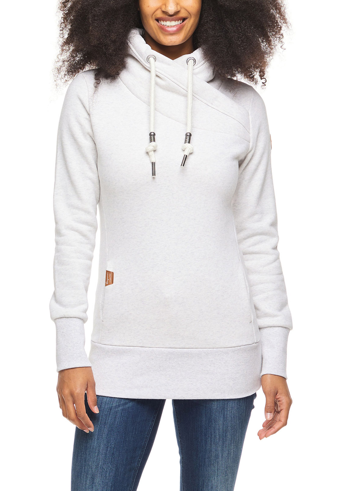 Ragwear Damen Sweater NESKA 2231-30009 White 7000 Weiß günstig online kaufen