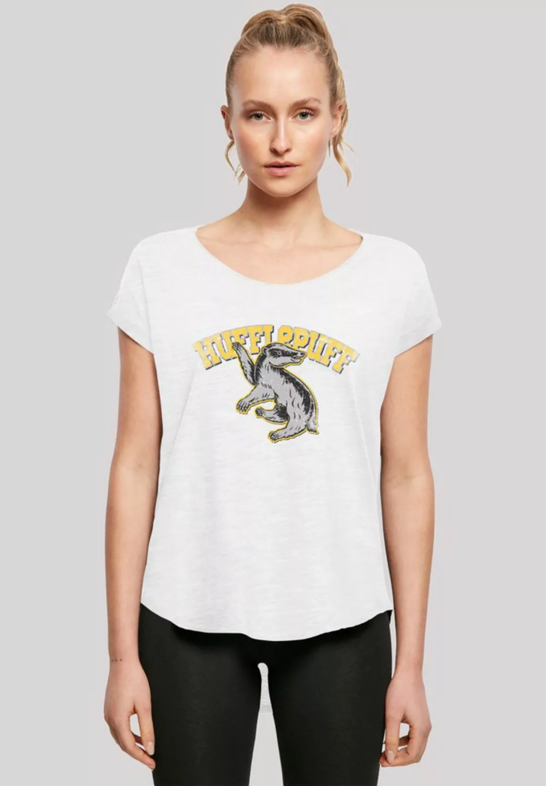 F4NT4STIC T-Shirt "Harry Potter Hufflepuff Sport Emblem", Print günstig online kaufen