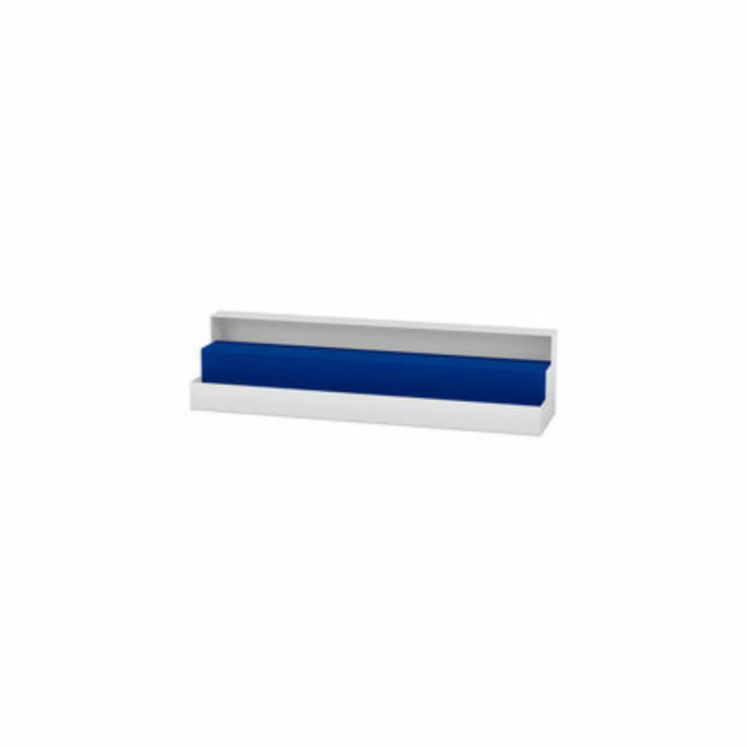 Tischleuchte Brion Medium metall blau / H 51,5 cm - Matière Grise - günstig online kaufen