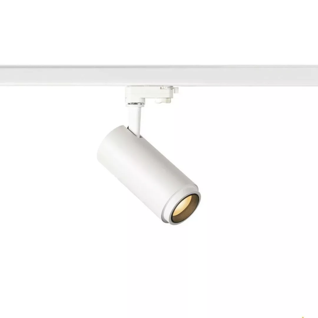 LED 3 Phasen Spot Numinos Zoom in Weiß und Schwarz 20W 1650lm 2700K günstig online kaufen