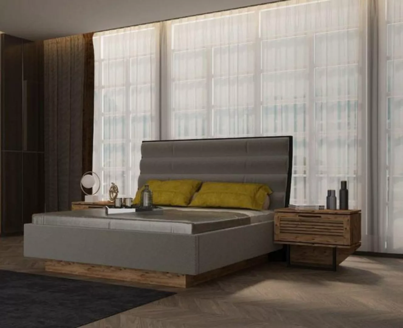 JVmoebel Bett Bett Bettrahmen Luxus Betten Design Luxus Möbel Holz Bettgest günstig online kaufen
