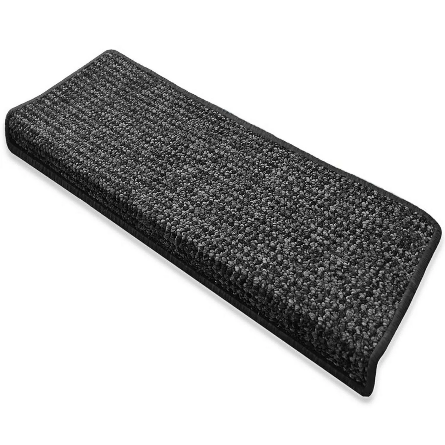 KARAT Stufenmatte Carlton Treppenmatte Anthrazit 23,5 x 65 cm Rechteckig günstig online kaufen