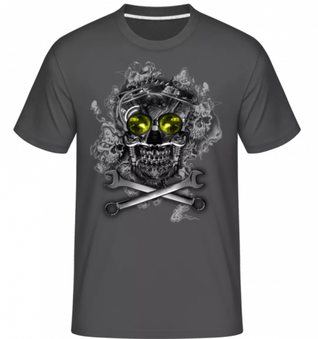 Maschinen Totenkopf · Shirtinator Männer T-Shirt günstig online kaufen