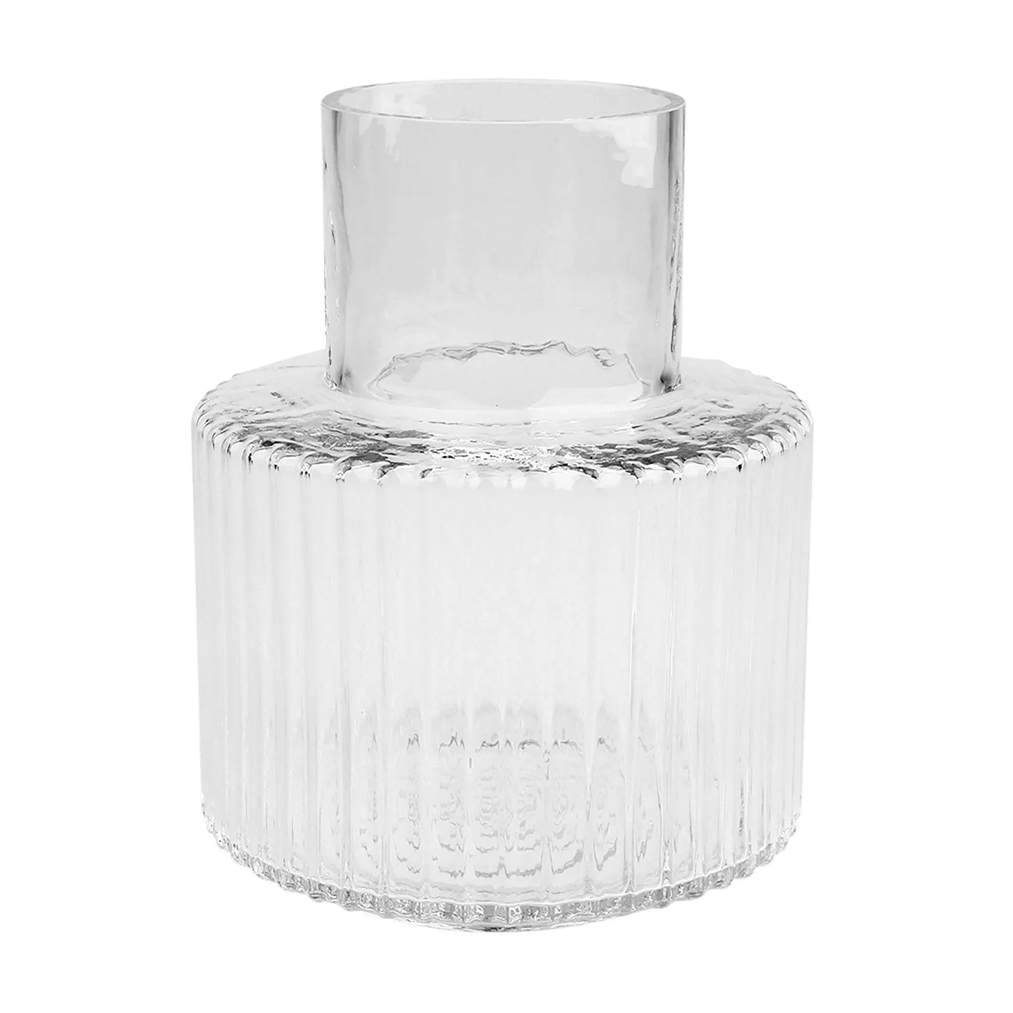 Collection - Ripple Vase H 21cm - transparent/H x Ø 21x17cm günstig online kaufen