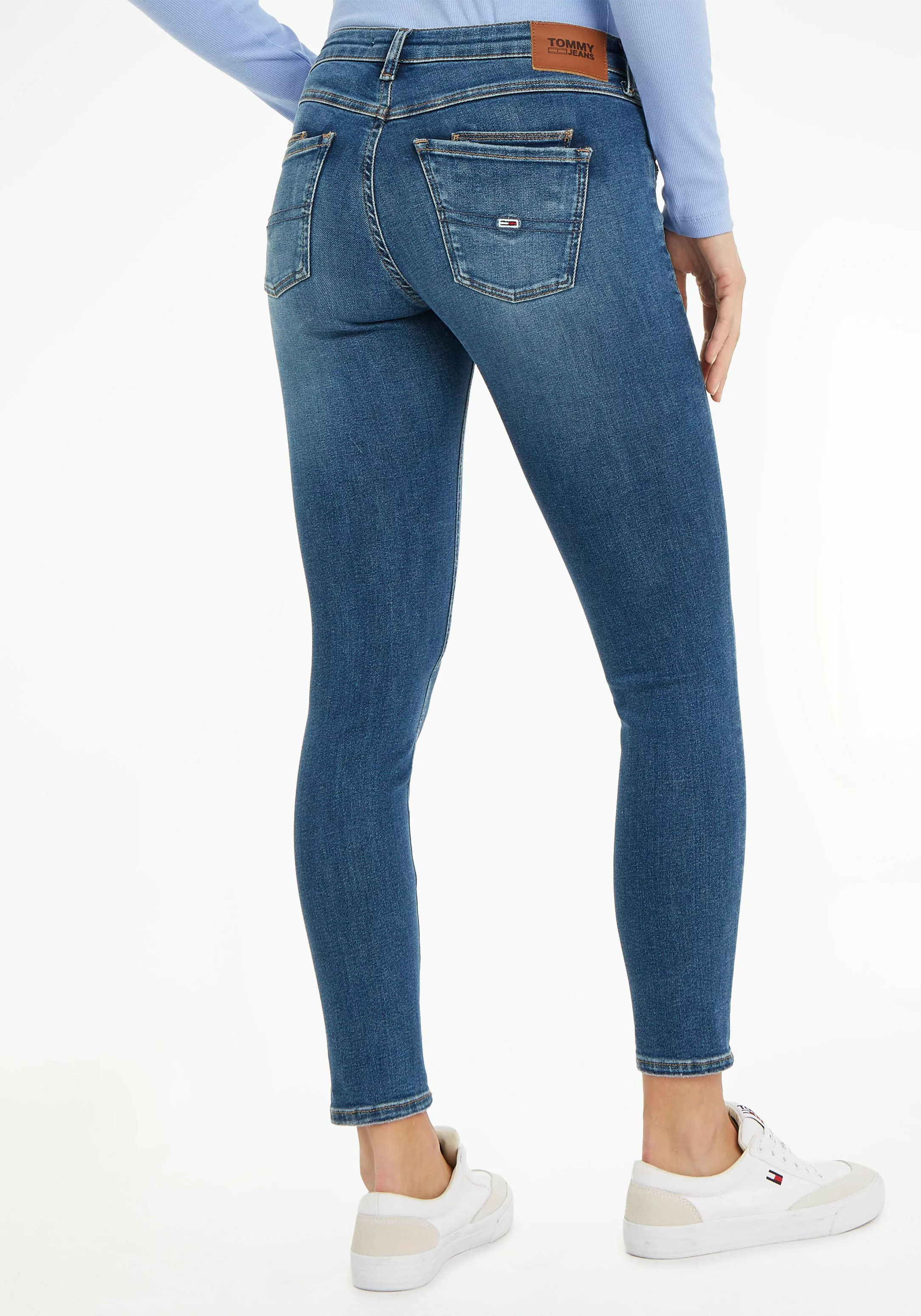 Tommy Jeans Skinny-fit-Jeans "Scarlett", mit gestickter Tommy Jeans Flag an günstig online kaufen