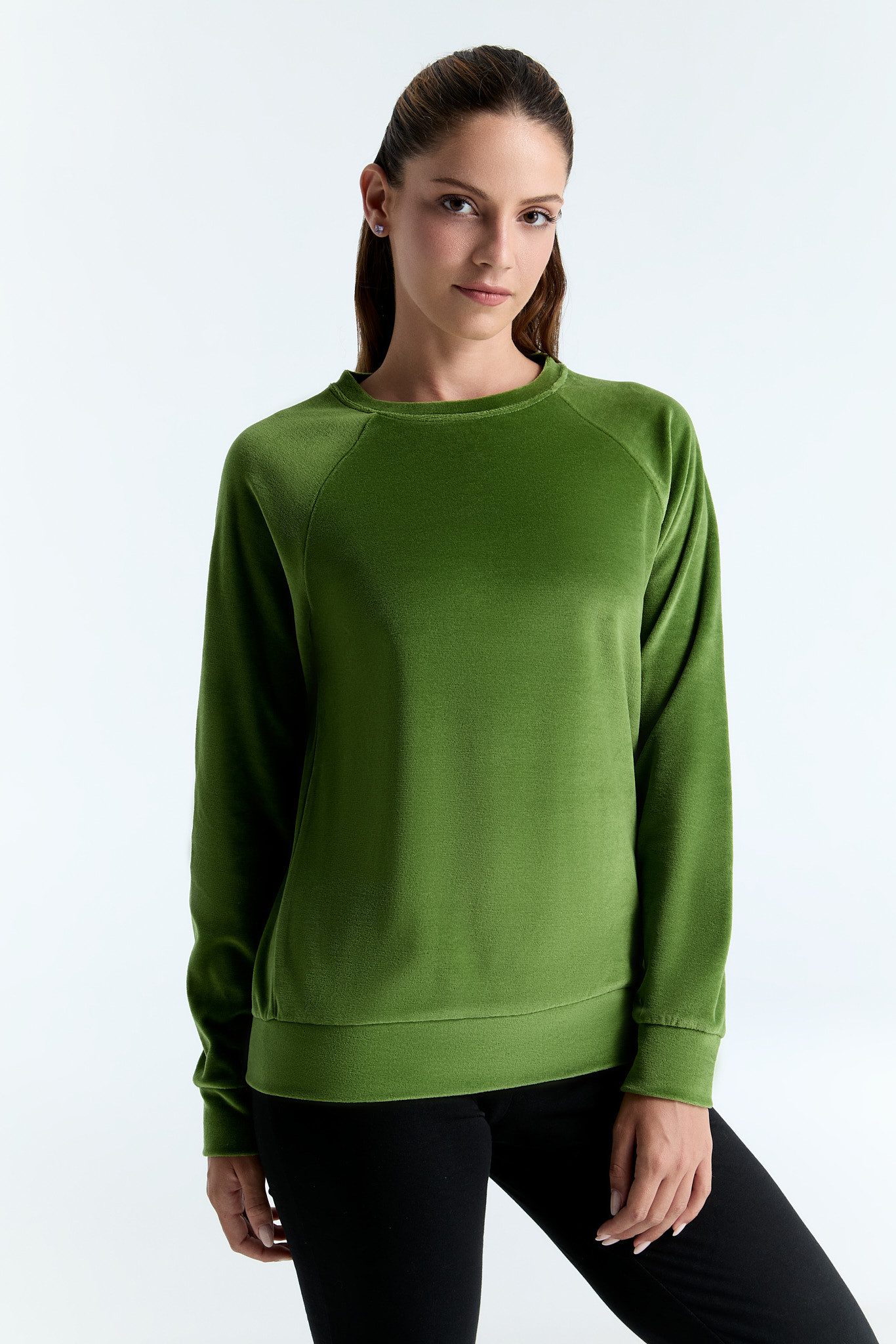 Leela COTTON Sweatshirt Nickysweatshirt günstig online kaufen