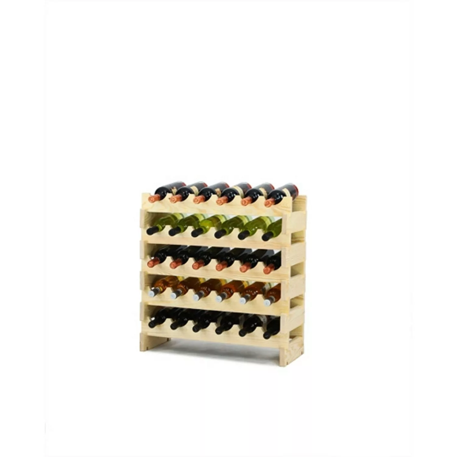 PROREGAL Weinregal Vinoteca Flex  HxBxT 57 x 65 x 29 cm 30 Flaschen Massive günstig online kaufen