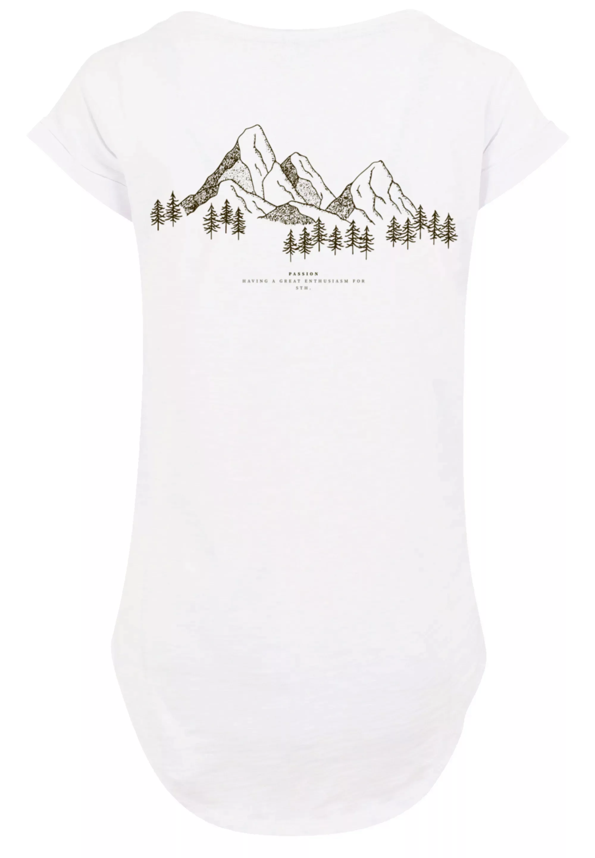 F4NT4STIC T-Shirt "PLUS SIZE Mountain Berge", Print günstig online kaufen