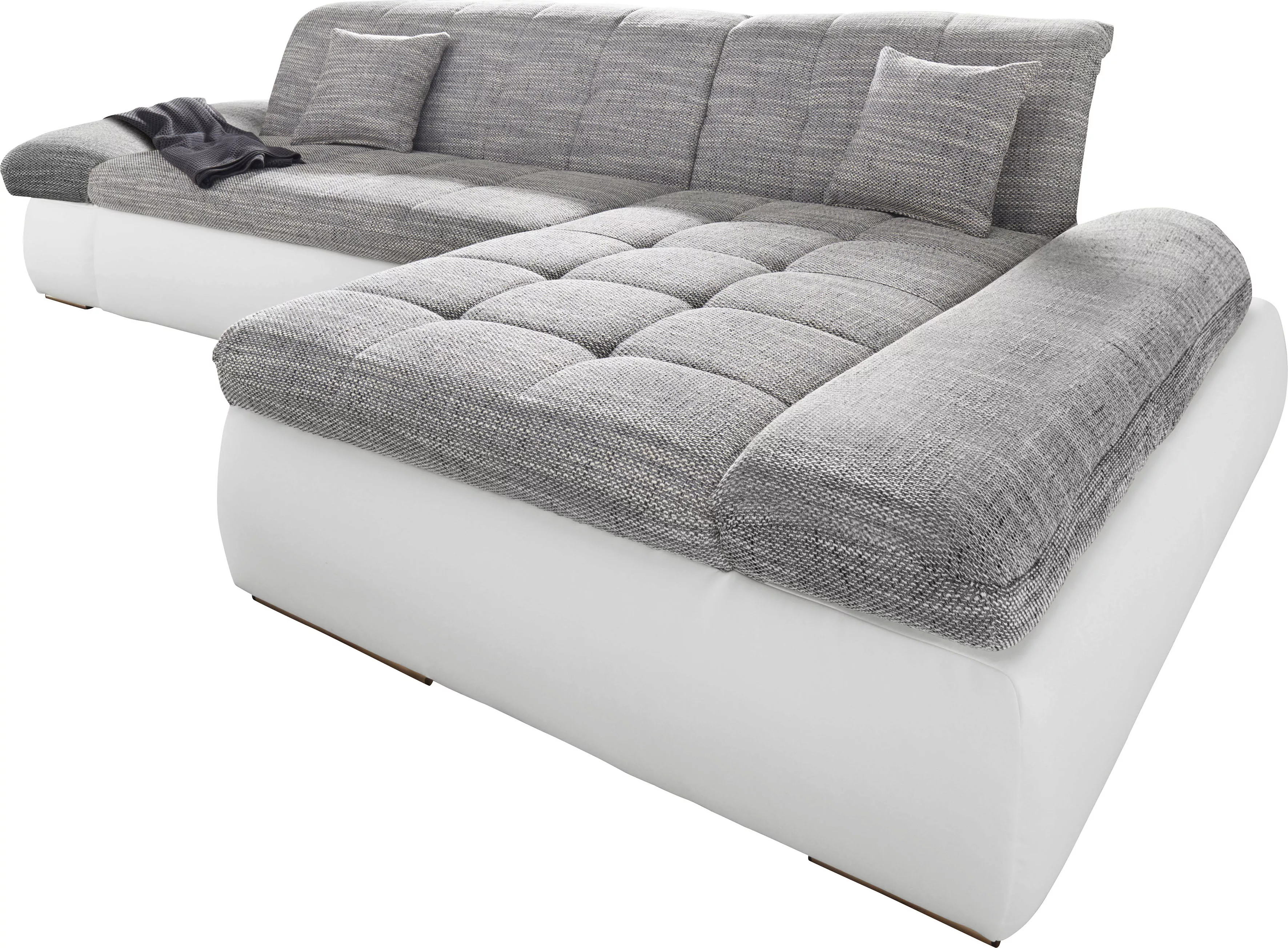 DOMO collection Ecksofa "PB Moric wahlweise mit Bettfunktion + Armteilverst günstig online kaufen