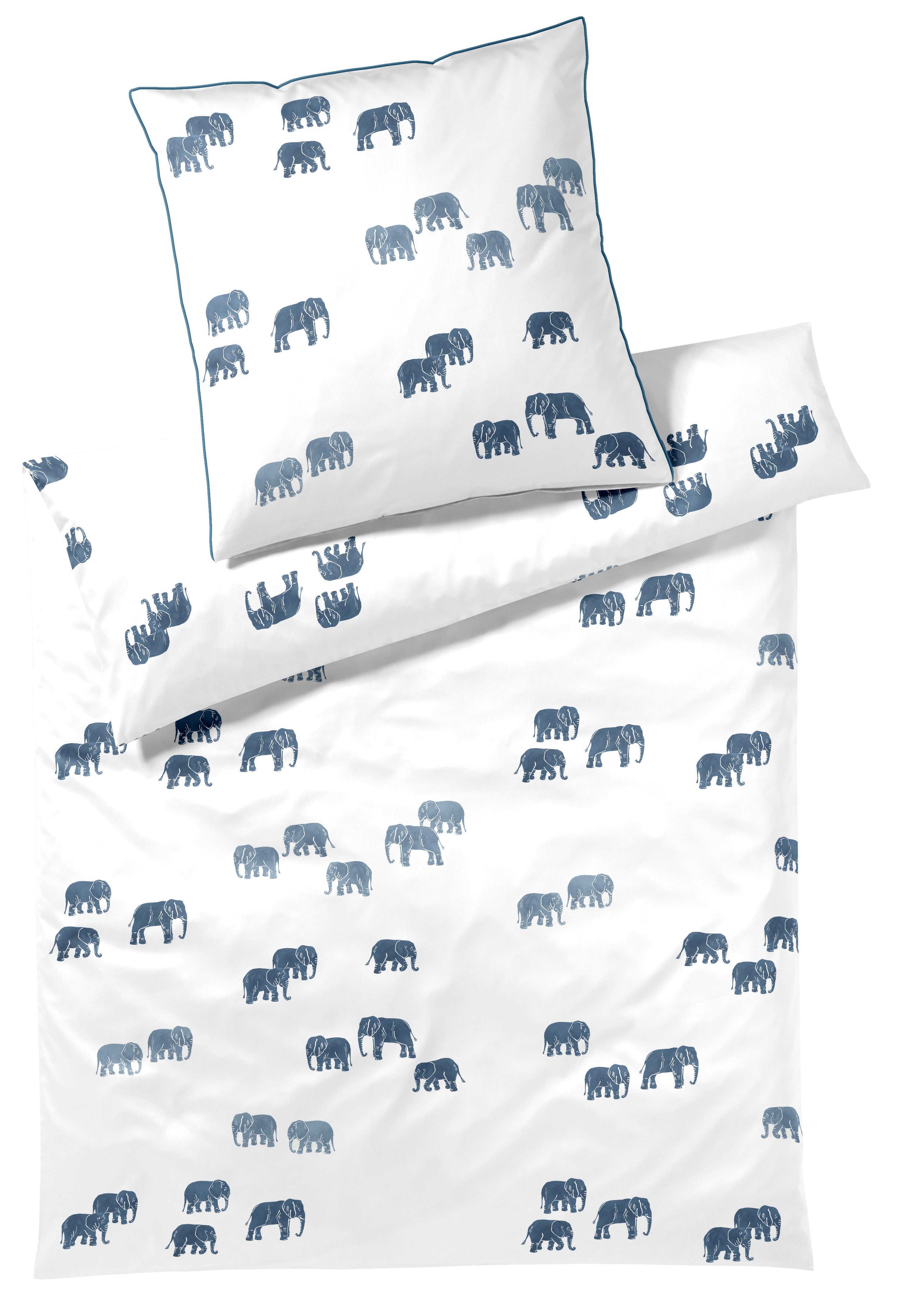 Elegante Bettwäsche »Elephant Walk«, angenehmes Hautgefühl günstig online kaufen