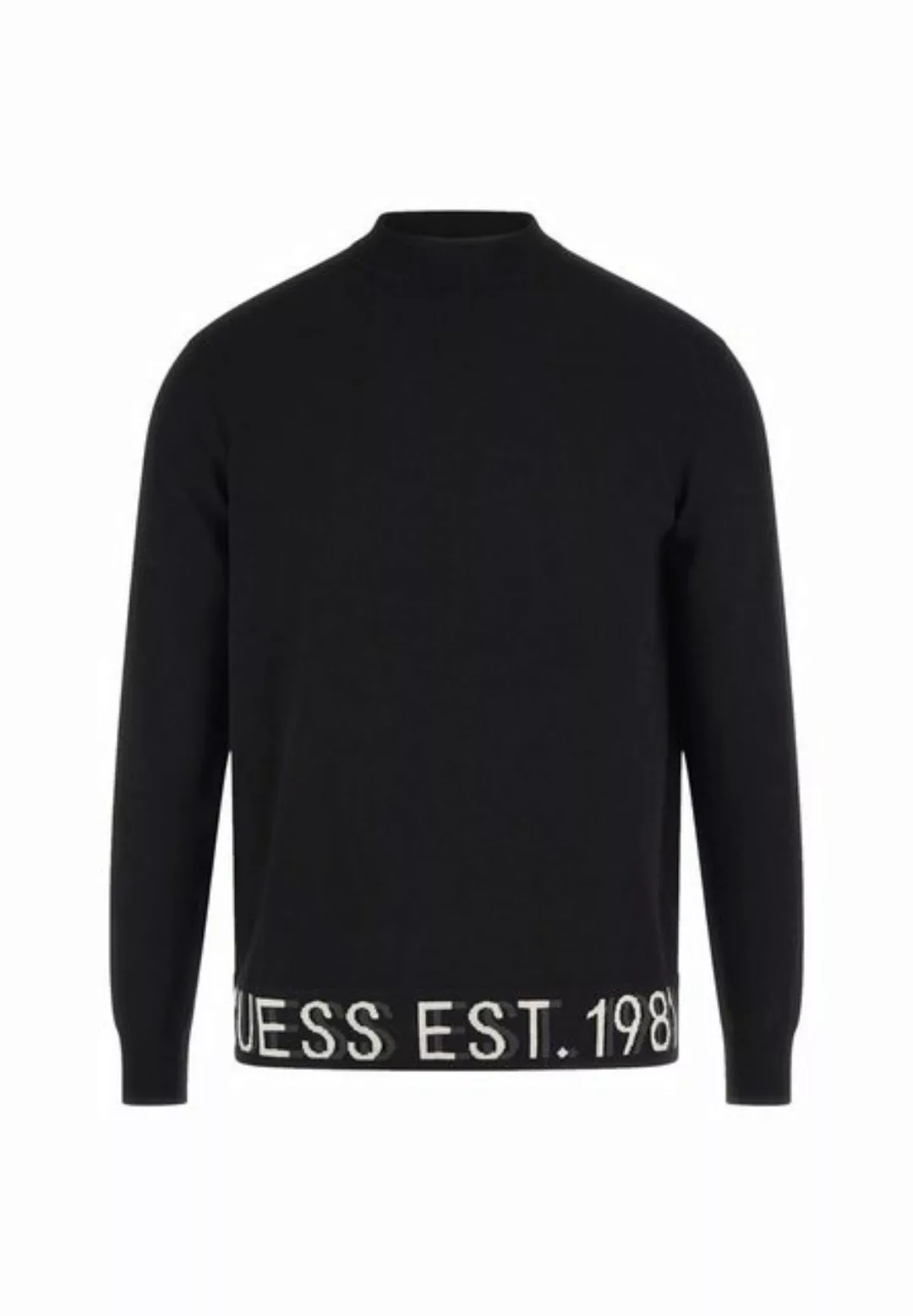 Guess Rollkragenpullover Rollkragenpullover ALF LS High Neck Logo (1-tlg) günstig online kaufen