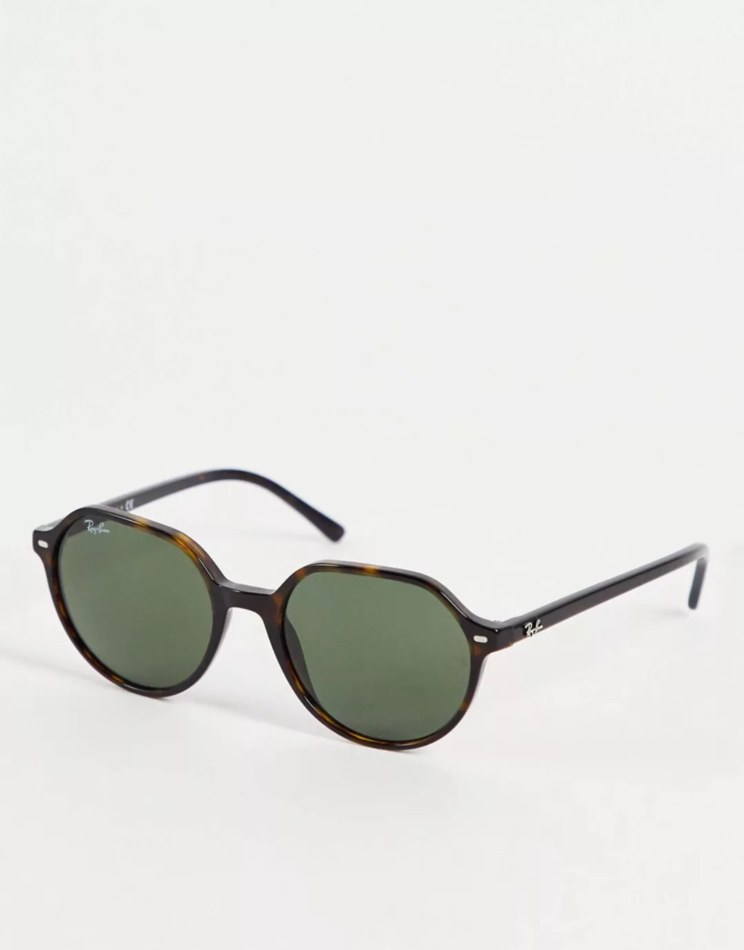 Ray-Ban – Thalia – Runde Sonnenbrille für Damen in Braun 0RB2195 günstig online kaufen