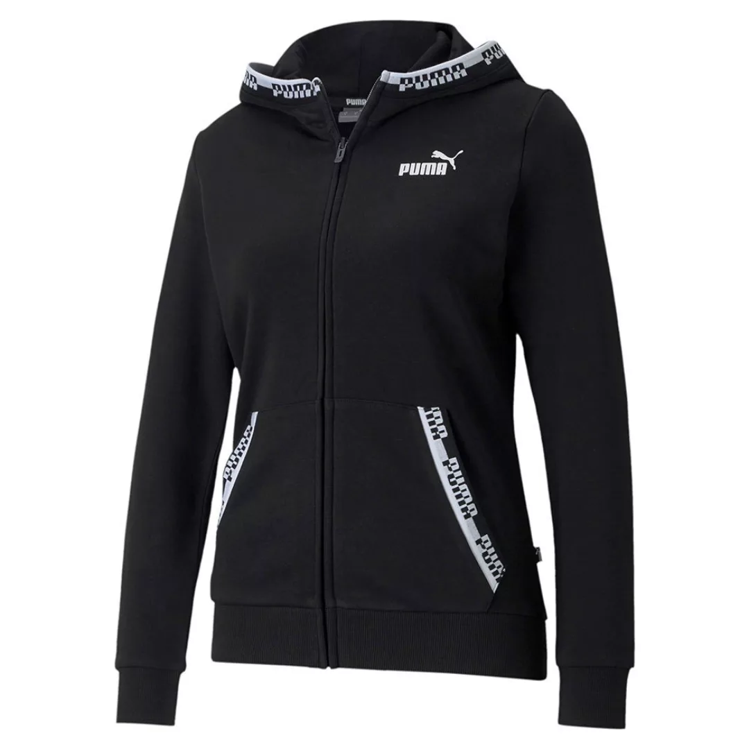 Puma Amplified Sweatshirt Mit Reißverschluss M Puma Black günstig online kaufen