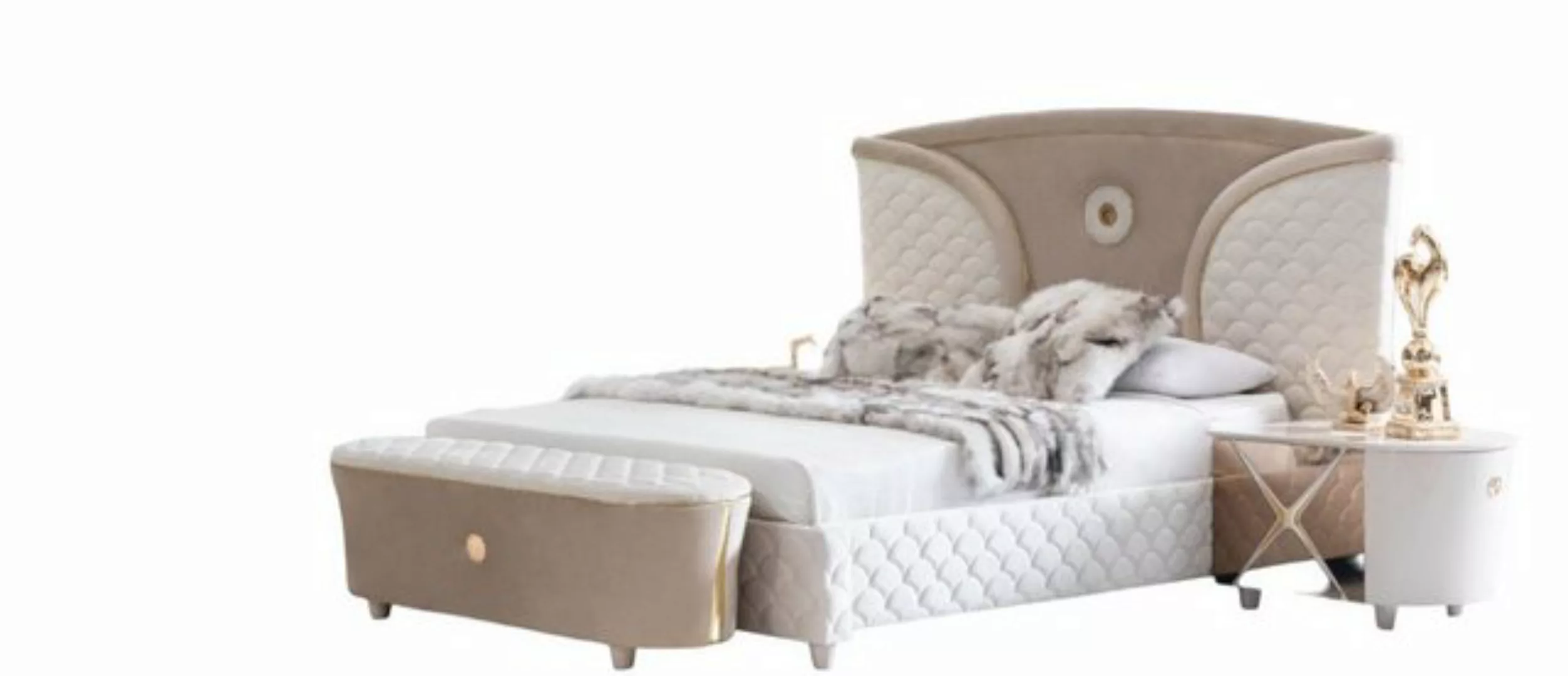 JVmoebel Bett, Bett Doppelbetten Modernes Bettgestell Betten günstig online kaufen
