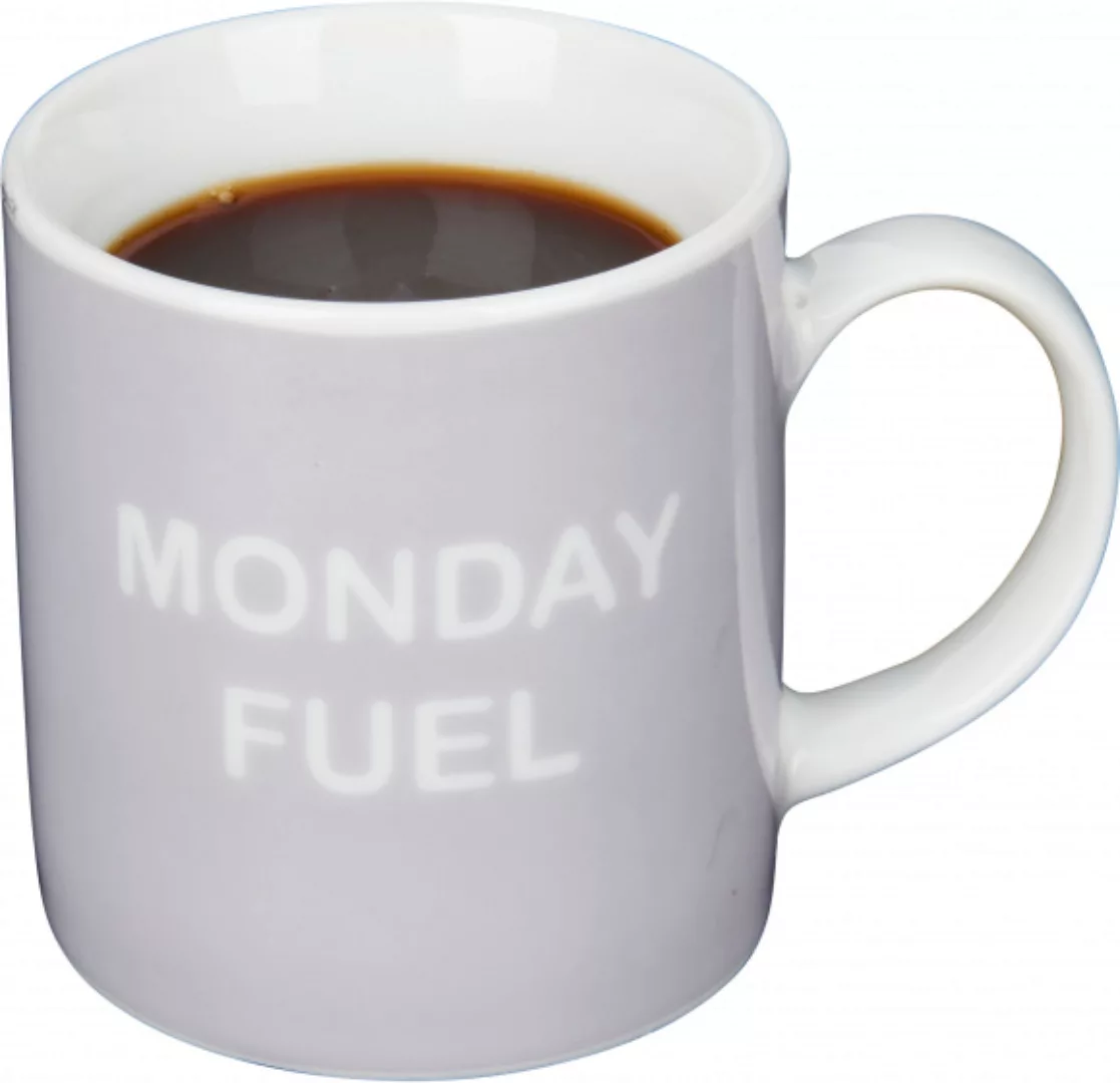 Espressotasse Monday Fuel 80 Ml Porzellan Grau günstig online kaufen