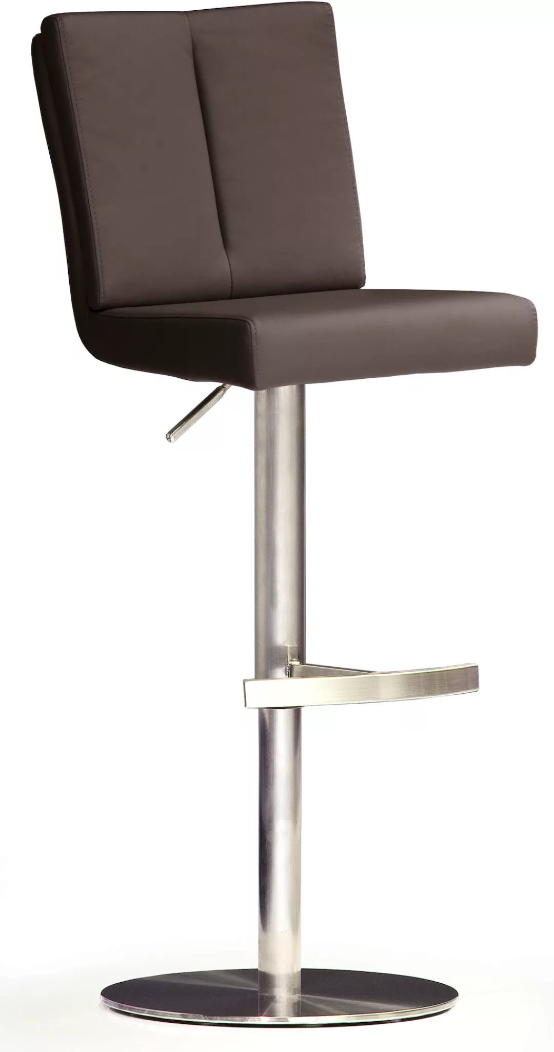 MCA furniture Bistrostuhl "BARBECOOL", mit Rückenlehne, Bodenplatte rund, 3 günstig online kaufen