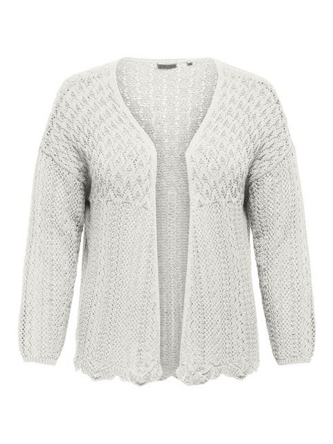 ONLY CARMAKOMA Strickjacke CARNOLA 7/8 LIFE OPEN CARDIGAN KNT NOOS günstig online kaufen