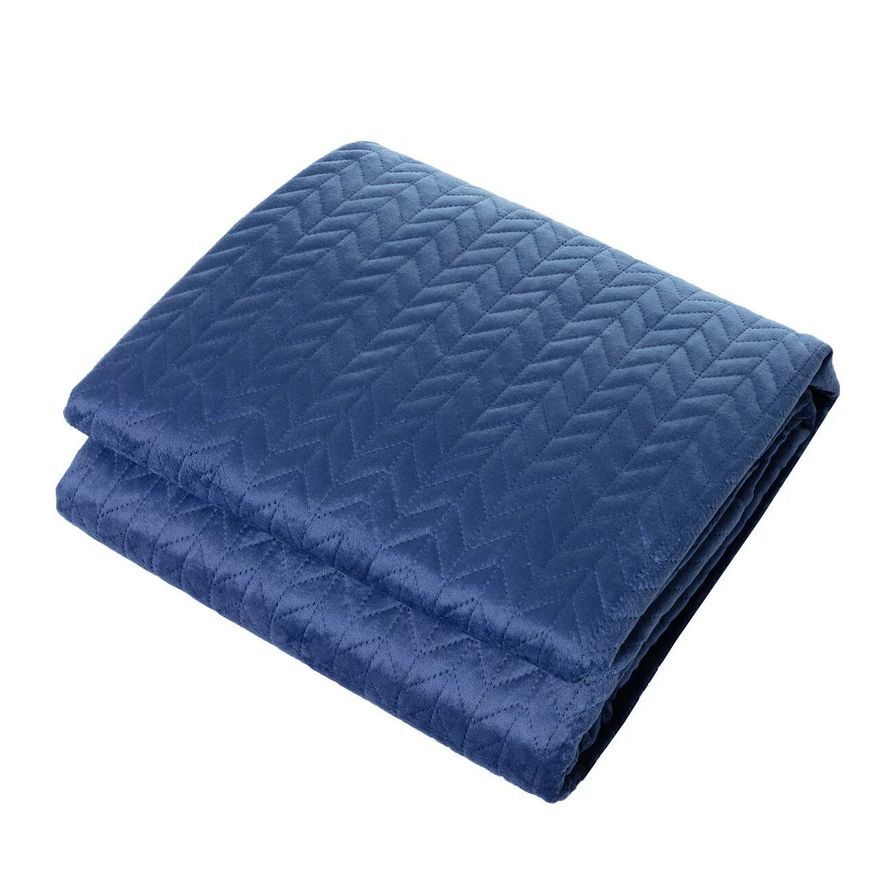 Tagesdecke Silky Chic 220x240 cm royal blue, 220 x 240 cm günstig online kaufen