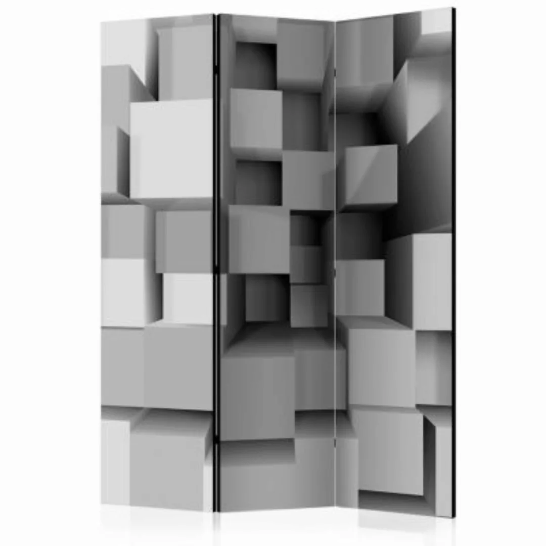 artgeist Paravent Mechanical Symmetry [Room Dividers] grau Gr. 135 x 172 günstig online kaufen